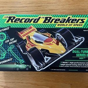 1989 Hasbro Record Breakers World of Speed Dual Turbo Series II Indy NRFB